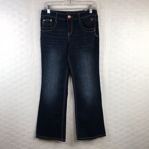 Justice Girl’s Blue Jeans 10 1/2 (Waist 30”) *2A